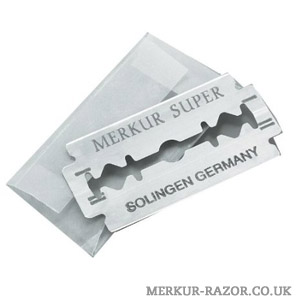 Merkur Stainless Platinum Safety Razor Blades